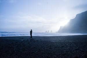 chaz in iceland for his album coastal