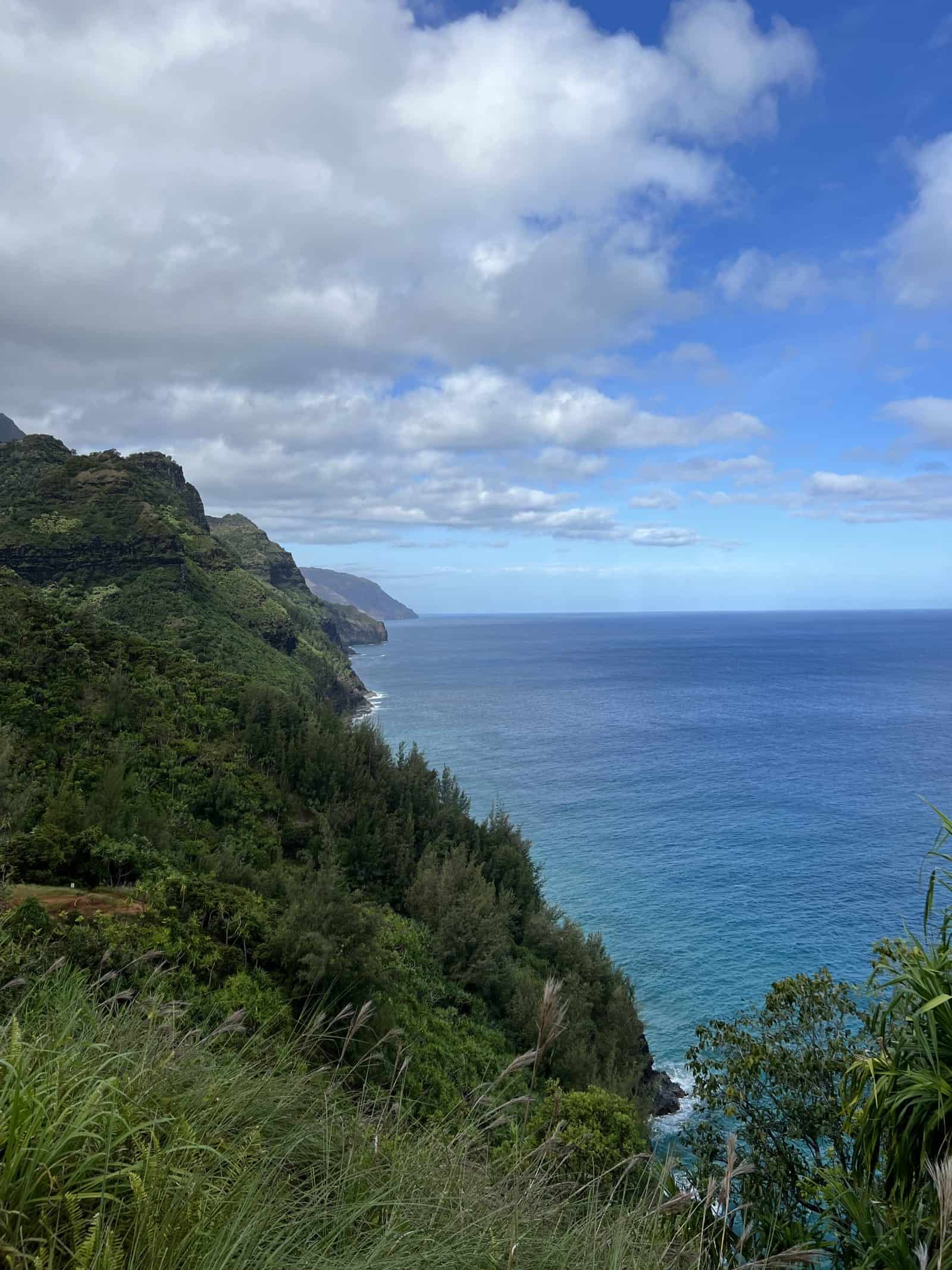 Na Poli Coast in Kauai, Hawaii