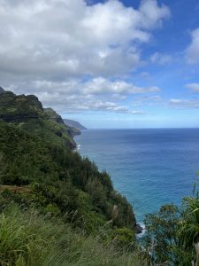 Na Poli Coast in Kauai, Hawaii